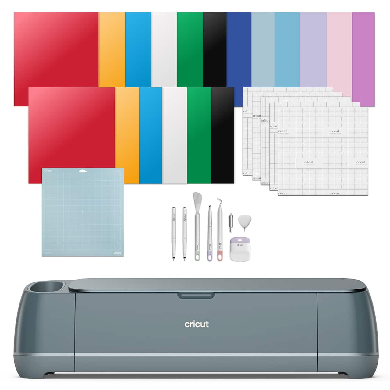 Ensemble machine de découpe Maker 4 Cricut couleur sauge avec essentiels